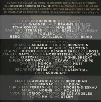 8CD/Dobozkészlet Orchestre National De France: 80 Ans De Concerts Inédits