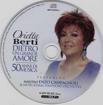 5CD/Dobozkészlet Orietta Berti: Dietro Un Grande Amore (50 Anni Di Musica)