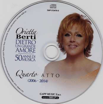 5CD/Dobozkészlet Orietta Berti: Dietro Un Grande Amore (50 Anni Di Musica)