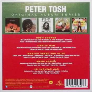 5CD/Dobozkészlet Peter Tosh: Original Album Series