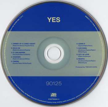 5CD/Dobozkészlet Yes: Original Album Series