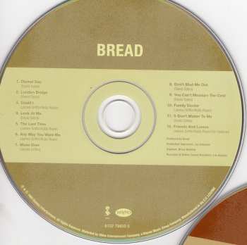 5CD/Dobozkészlet Bread: Original Album Series