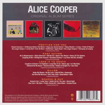 5CD/Dobozkészlet Alice Cooper: Original Album Series