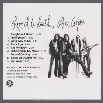 5CD/Dobozkészlet Alice Cooper: Original Album Series