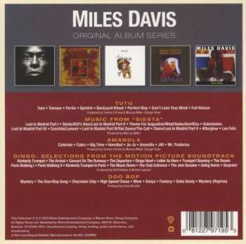 5CD/Dobozkészlet Miles Davis: Original Album Series