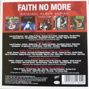 5CD/Dobozkészlet Faith No More: Original Album Series
