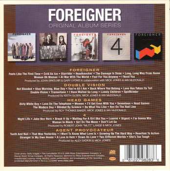 5CD/Dobozkészlet Foreigner: Original Album Series