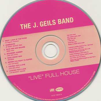 5CD/Dobozkészlet The J. Geils Band: Original Album Series