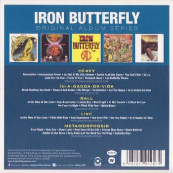 5CD/Dobozkészlet Iron Butterfly: Original Album Series