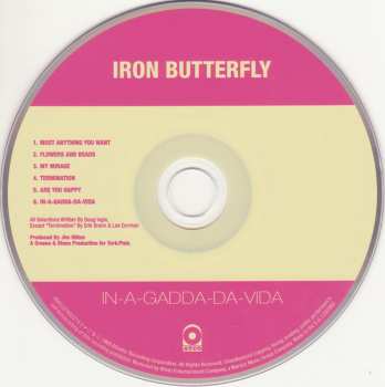 5CD/Dobozkészlet Iron Butterfly: Original Album Series