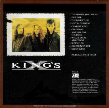 5CD/Dobozkészlet King's X: Original Album Series