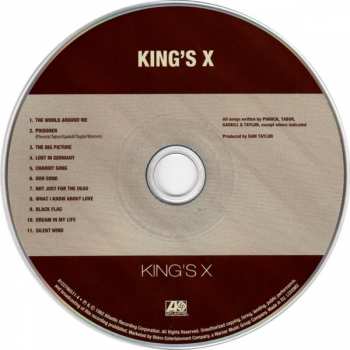 5CD/Dobozkészlet King's X: Original Album Series