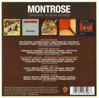 5CD/Dobozkészlet Montrose: Original Album Series
