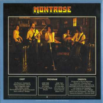 5CD/Dobozkészlet Montrose: Original Album Series