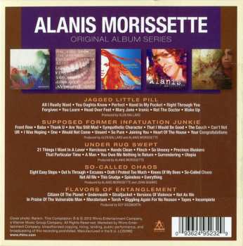 5CD/Dobozkészlet Alanis Morissette: Original Album Series