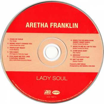 5CD/Dobozkészlet Aretha Franklin: Original Album Series