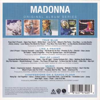 5CD/Dobozkészlet Madonna: Original Album Series