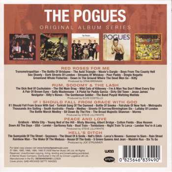 5CD/Dobozkészlet The Pogues: Original Album Series