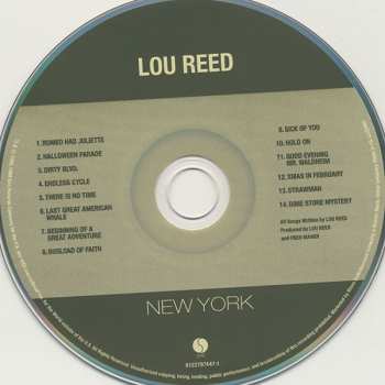 5CD/Dobozkészlet Lou Reed: Original Album Series