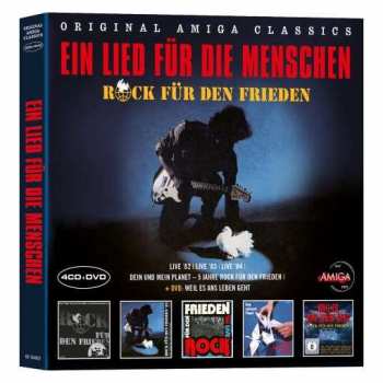 4CD/DVD/Dobozkészlet Various: Rock Für Den Frieden