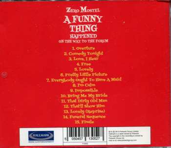CD "A Funny Thing Happened On The Way To The Forum" Original Broadway Cast: A Funny Thing Happened On The Way To The Forum