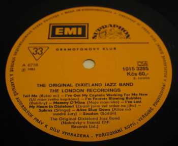 LP Original Dixieland Jazz Band: The London Recordings
