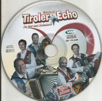 CD Original Tiroler Echo: Du Bist Mei Schatzerl
