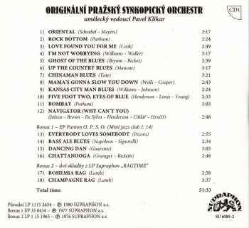 4CD/Dobozkészlet Originální Pražský Synkopický Orchestr: Legendární Gramofonové Snímky Z Let 1976-89