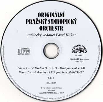 4CD/Dobozkészlet Originální Pražský Synkopický Orchestr: Legendární Gramofonové Snímky Z Let 1976-89