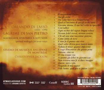 CD Roland de Lassus: Lagrime Di San Pietro