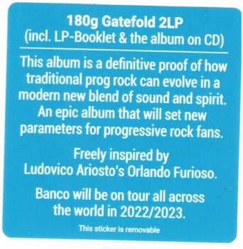 2LP/CD Banco Del Mutuo Soccorso: Orlando: Le Forme Dell'Amore