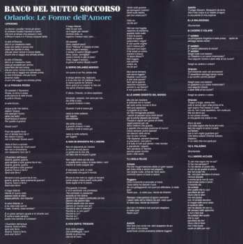 2LP/CD Banco Del Mutuo Soccorso: Orlando: Le Forme Dell'Amore