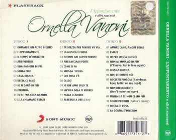 3CD Ornella Vanoni: L'Appuntamento E Altri Successi