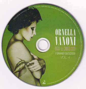 4CD/Dobozkészlet Ornella Vanoni: Oggi Le Canto Così Vol. 1, 2, 3, 4