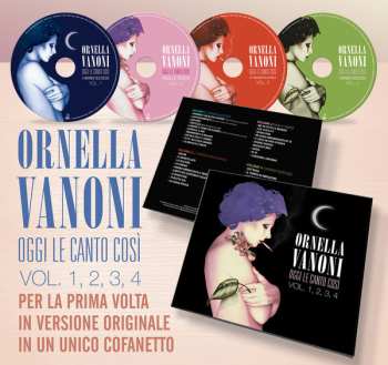 4CD/Dobozkészlet Ornella Vanoni: Oggi Le Canto Così Vol. 1, 2, 3, 4