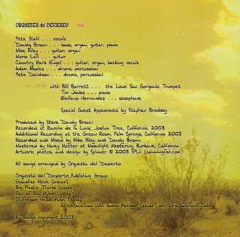 CD Orquesta Del Desierto: Dos