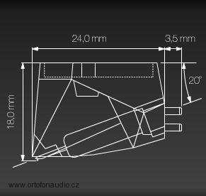 Audiotechnika Ortofon Stylus 2M Red