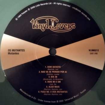 LP Os Mutantes: Mutantes LTD | CLR