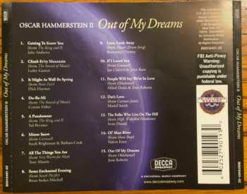 CD Oscar Hammerstein II: Out Of My Dreams