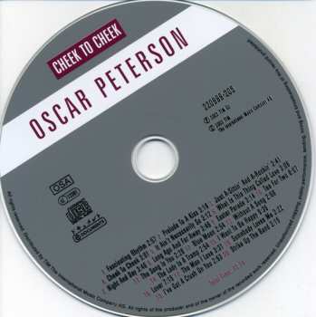 CD Oscar Peterson: Cheek To Cheek