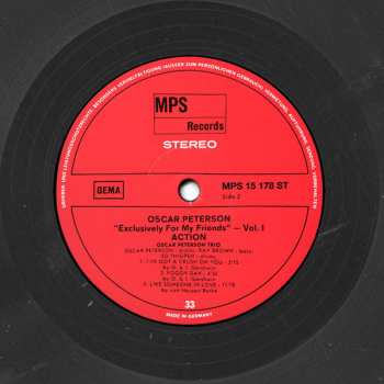 6LP/Dobozkészlet Oscar Peterson: Exclusively For My Friends LTD