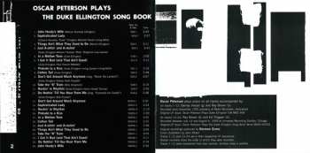 CD Oscar Peterson: Oscar Peterson Plays The Duke Ellington Song Book LTD