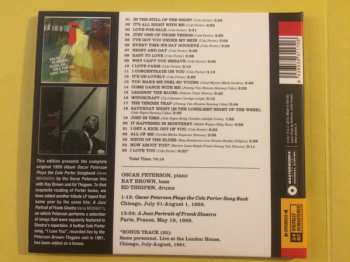 CD Oscar Peterson: Plays The Cole Porter Song Book + A Jazz Portrait Of Frank Sinatra