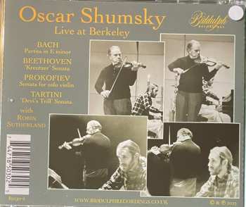 CD Oscar Shumsky: Live At Berkeley