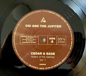 LP Osi And The Jupiter: Cedar And Sage: Riders Of The Gallows: Vol 1 LTD