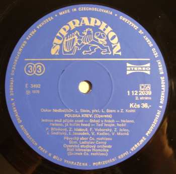 LP Oskar Nedbal: Polská Krev
