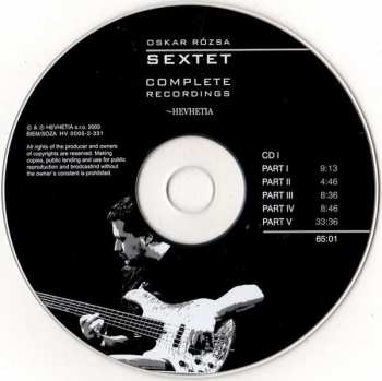 2CD Oskar Rózsa: Sextet