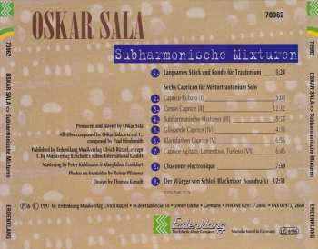 CD Oskar Sala: Subharmonische Mixturen