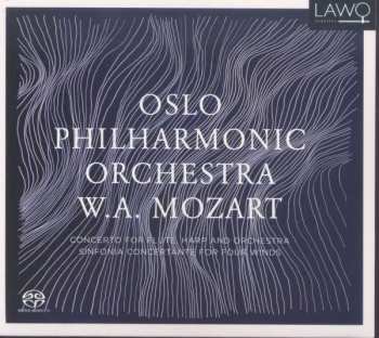 CD Wolfgang Amadeus Mozart: Concerto For Flute, Harp And Orchestra; Sinfonia Concertante For Four Winds