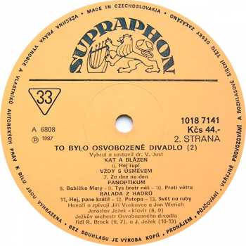 2LP Voskovec + Werich: To Bylo Osvobozené Divadlo 2 (1934 ▪ 1938)